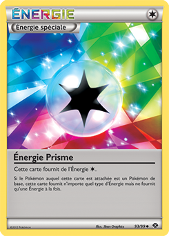 Carte Pokémon Énergie Prisme 93/99 de la série Destinées Futures en vente au meilleur prix