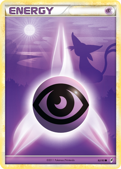 Carte Pokémon Commune Énergie Psy 92/95 de la série Appel des Légendes