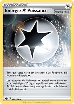 Carte Pokémon Énergie Puissance 176/189 de la série Ténèbres Embrasées en vente au meilleur prix