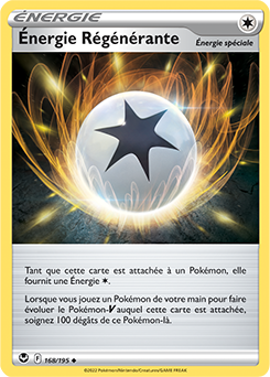 Carte Pokémon Énergie Régénérante 168/195 de la série Tempête Argentée en vente au meilleur prix