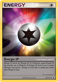 Carte Pokémon Peu commune Énergie SP 101/111 de la série Rivaux Émergents