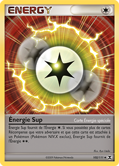 Carte Pokémon Énergie Sup 102/111 de la série Rivaux Émergents en vente au meilleur prix