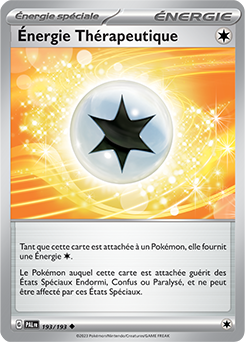 Carte Pokémon Énergie Thérapeutique 193/193 de la série Évolutions à Paldea en vente au meilleur prix