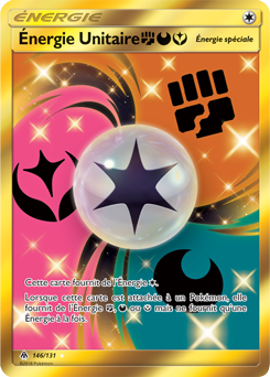 Carte Pokémon Énergie Gold SL Énergie Unitaire 146/131 de la série Lumière Interdite