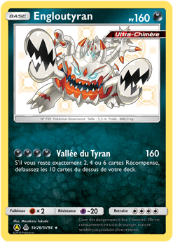Carte Pokémon Engloutyran SV26/SV94 de la série Destinées Occultes en vente au meilleur prix