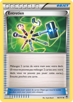 Carte Pokémon Peu commune Entretien 96/111 de la série Poings Furieux