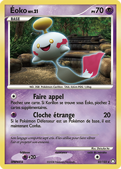 Carte Pokémon Éoko 22/123 de la série Trésors Mystérieux en vente au meilleur prix