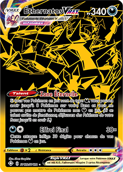 Carte Pokémon Éthernatos VMAX SV122/SV122 de la série Destinées Radieuses en vente au meilleur prix