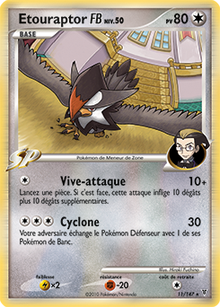 Carte Pokémon Etouraptor 11/147 de la série Vainqueurs Suprêmes en vente au meilleur prix