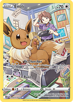 Carte Pokémon Évoli TG11/TG30 de la série Stars Étincelantes en vente au meilleur prix