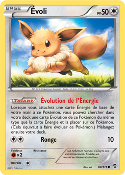 Eevee 85991-P Cahier Range-cartes Pokémon 80 Cartes Evoli - les Prix  d'Occasion ou Neuf