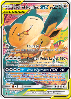 Carte Pokémon Évoli Ronflex GX SM169 de la série Promos Soleil et Lune en vente au meilleur prix