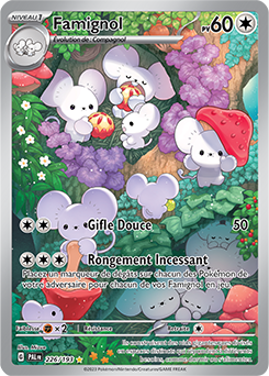 Carte Pokémon Famignol 226/193 de la série Évolutions à Paldea en vente au meilleur prix