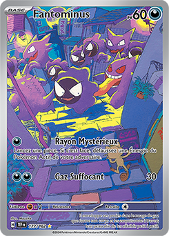 Carte Pokémon Fantominus 177/162 de la série Forces Temporelles en vente au meilleur prix