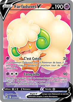 Carte Pokémon Farfaduvet V 160/172 de la série Stars Étincelantes en vente au meilleur prix