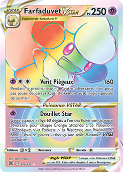 Carte Pokémon Farfaduvet VSTAR 175/172 de la série Stars Étincelantes en vente au meilleur prix