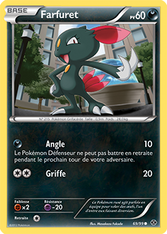 Carte Pokémon Farfuret 69/99 de la série Destinées Futures en vente au meilleur prix