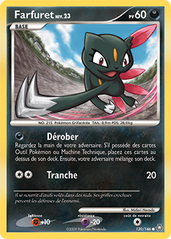 Carte Pokémon Farfuret 120/146 de la série Eveil des Légendes en vente au meilleur prix