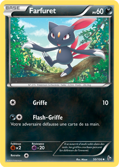 Carte Pokémon Farfuret 50/106 de la série Étincelle en vente au meilleur prix