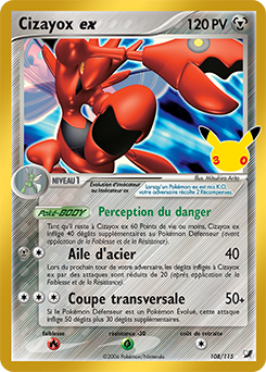 Carte Pokémon Collection classique Farfuret Anniversaire 25/111 de la série 30e Anniversaire