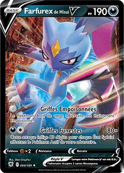 Carte Pokémon Farfurex de Hisui V 094/189 de la série Astres Radieux en vente au meilleur prix