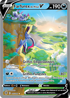 Carte Pokémon Farfurex de Hisui V 175/189 de la série Astres Radieux en vente au meilleur prix