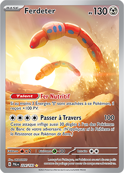 Carte Pokémon Ferdeter 224/193 de la série Évolutions à Paldea en vente au meilleur prix