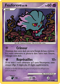 Carte Pokémon Feuforeve 107/146 de la série Eveil des Légendes en vente au meilleur prix