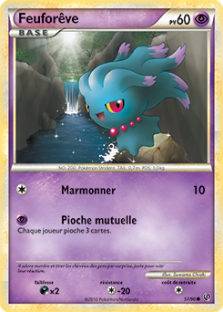 Carte Pokémon Feuforêve 57/90 de la série Indomptable en vente au meilleur prix