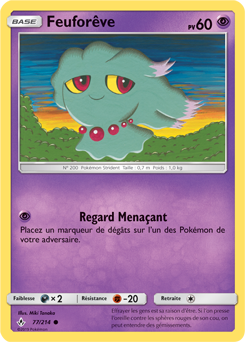 Carte Pokémon Feuforêve 77/214 de la série Alliance Infallible en vente au meilleur prix