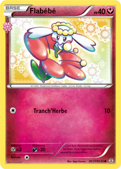 Carte Pokémon Flabébé RC17/RC32 de la série Générations en vente au meilleur prix