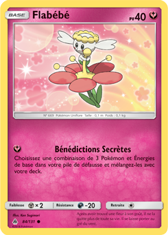 Carte Pokémon Flabébé 84/131 de la série Lumière Interdite en vente au meilleur prix