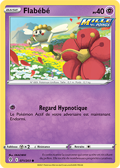 Carte Pokémon Flabébé 71/203 de la série Évolution Céleste en vente au meilleur prix