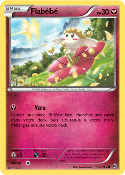 Carte Pokémon Flabébé 101/162 de la série Impulsion Turbo en vente au meilleur prix