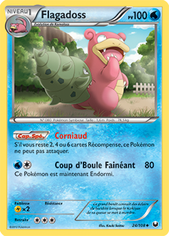 Carte Pokémon Flagadoss 24/108 de la série Explorateurs Obscurs en vente au meilleur prix