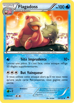 Carte Pokémon Flagadoss 20/122 de la série Rupture Turbo en vente au meilleur prix