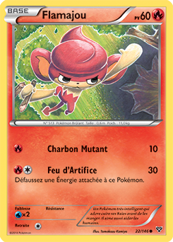 Carte Pokémon Flamajou 22/146 de la série X&Y en vente au meilleur prix