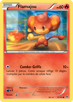 Carte Pokémon Flamajou 23/162 de la série Impulsion Turbo en vente au meilleur prix