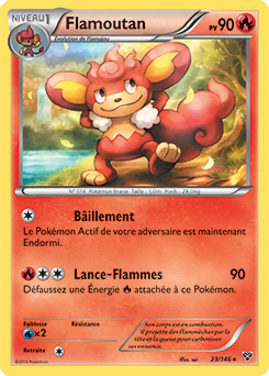 Carte Pokémon Flamoutan 23/146 de la série X&Y en vente au meilleur prix