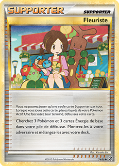Carte Pokémon Fleuriste 74/90 de la série Indomptable en vente au meilleur prix