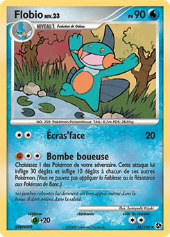 Carte Pokémon Peu commune Flobio 46/106 de la série Duels au Sommet