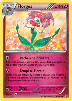 Carte Pokémon Florges 66/106 de la série Étincelle en vente au meilleur prix