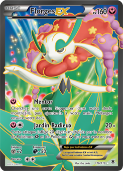 Carte Pokémon Florges EX 116/119 de la série Vigueur Spectrale en vente au meilleur prix