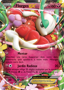 Carte Pokémon Florges EX 67/119 de la série Vigueur Spectrale en vente au meilleur prix