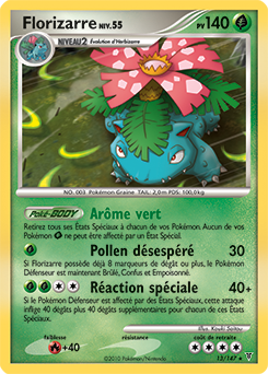 Carte Pokémon Florizarre 13/147 de la série Vainqueurs Suprêmes en vente au meilleur prix