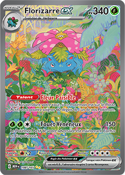 Carte Pokémon Florizarre ex 198/165 de la série 151 en vente au meilleur prix
