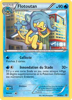 Carte Pokémon Flotoutan 29/99 de la série Destinées Futures en vente au meilleur prix