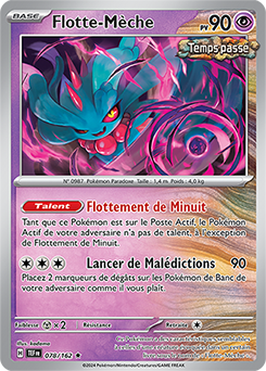 Carte Pokémon Flotte-Mèche 78/162 de la série Forces Temporelles en vente au meilleur prix