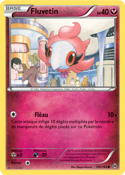 Carte Pokémon Fluvetin 105/162 de la série Impulsion Turbo en vente au meilleur prix