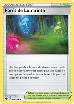 Carte Pokémon Forêt de Lumirinth 162/189 de la série Ténèbres Embrasées en vente au meilleur prix